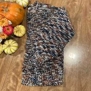 Bobble Sleeve Knit Sweater